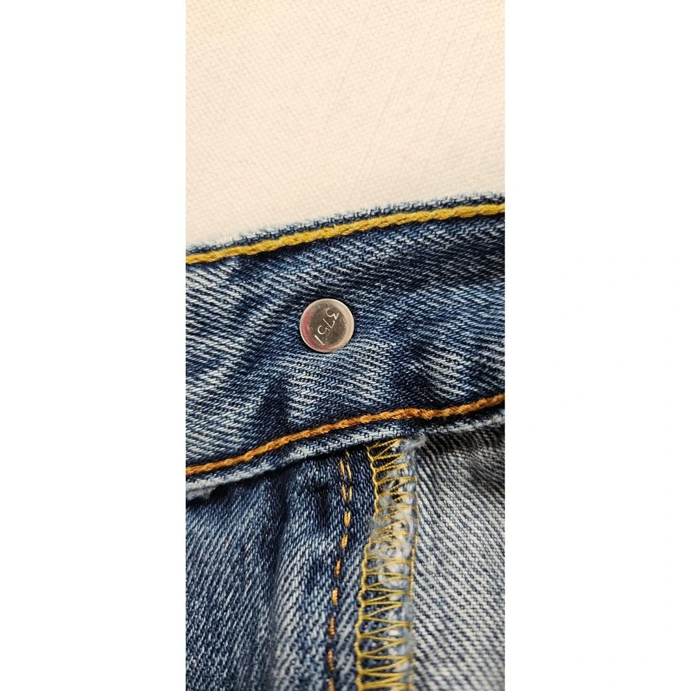 Levis‎ 550 Relaxed Fit Blue Denim Jeans Mens 38x30 Medium Wash 37x29 Actual